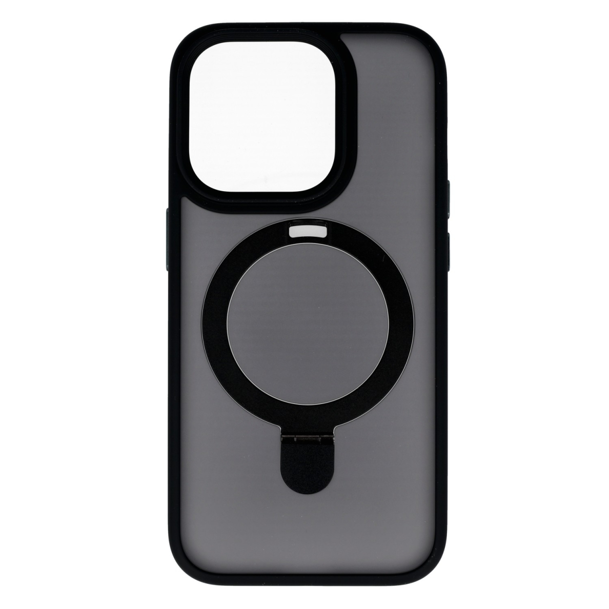 iPhone 15 PRO clear+black Delight MAGNETIC DEVIA nugarėlė with Bracket