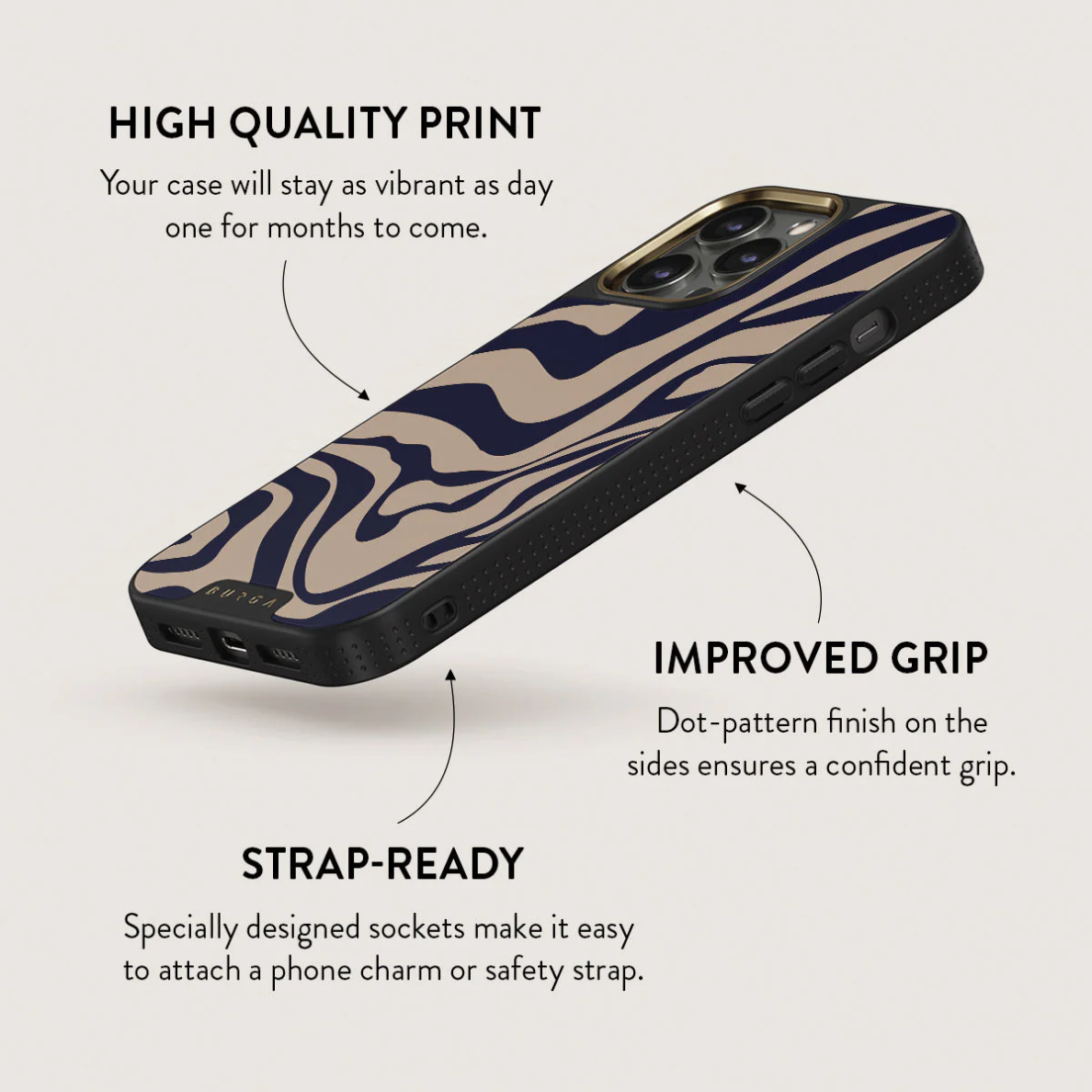 iPhone 15 PRO Elite Gold Magsafe Vigilant BURGA nugarėlė 1