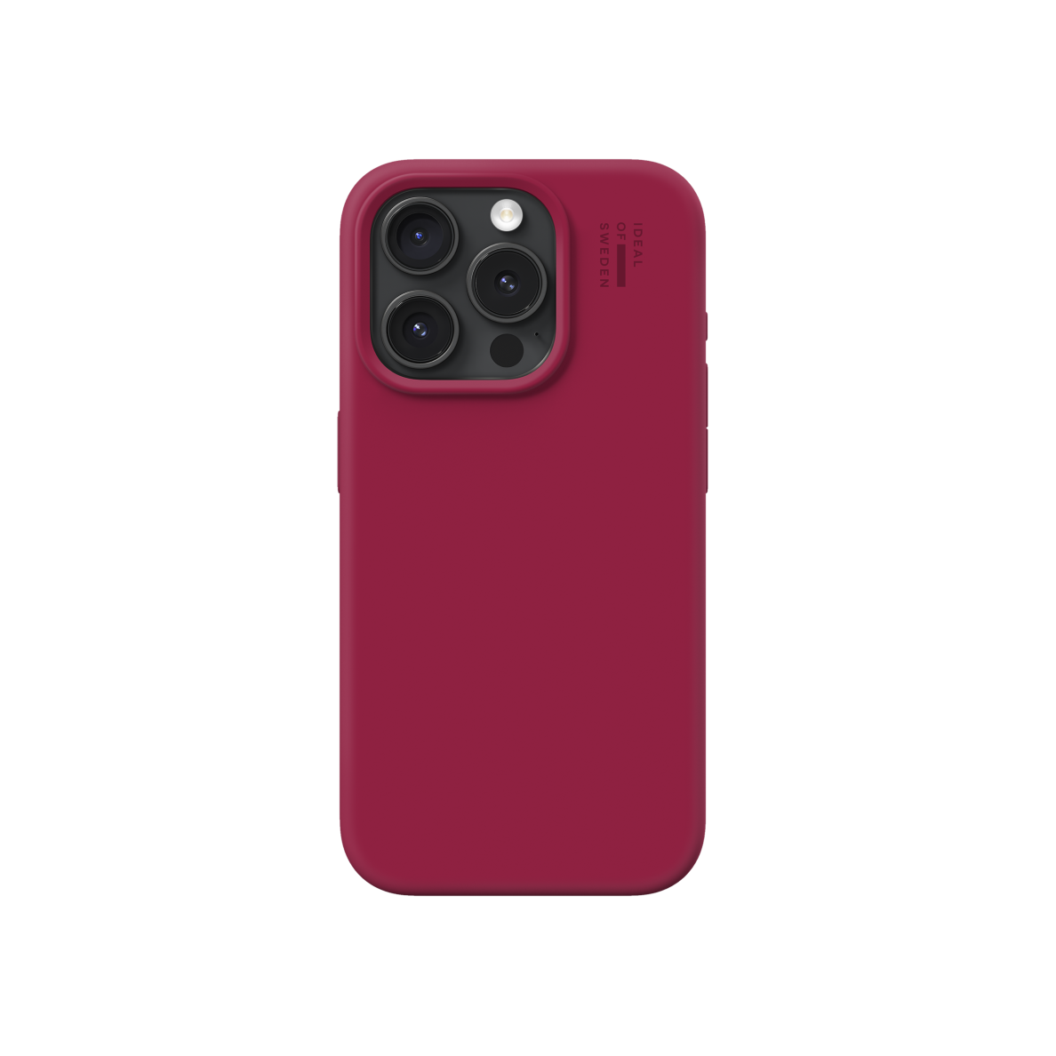 iPhone 15 PRO iDeal Of Sweden nugarėlė MagSafe Silicone Cranberry