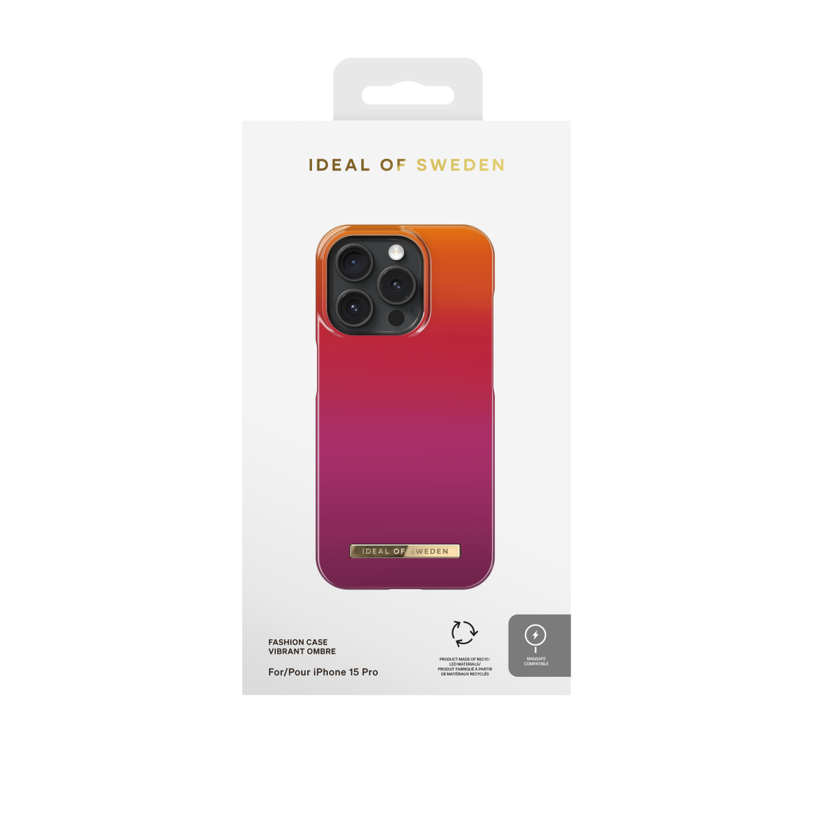 iPhone 15 PRO iDeal Of Sweden nugarėlė MagSafe Vibrant Ombre 1