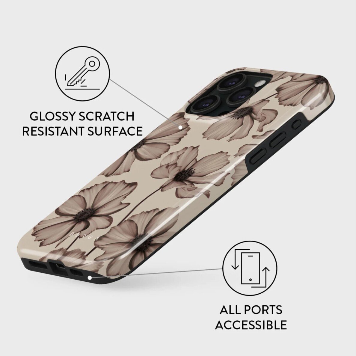 iPhone 15 PRO MagSafe Barely Yours Tough BURGA nugarėlė 1