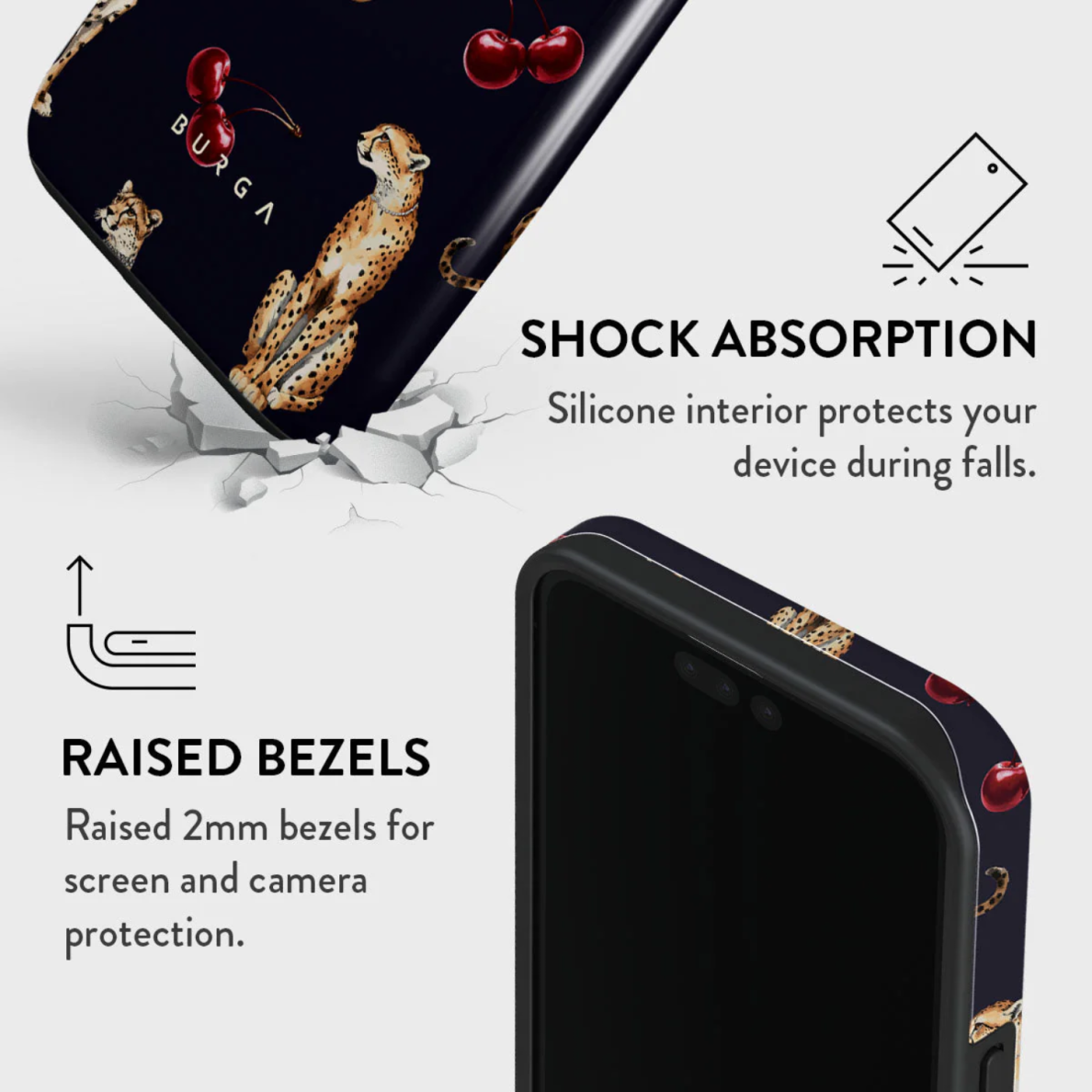 iPhone 15 PRO Magsafe Cougar Tough BURGA nugarėlė 3