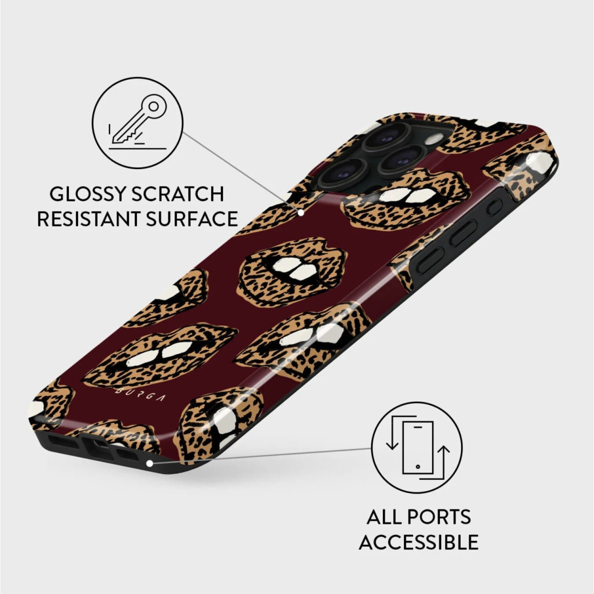 iPhone 15 PRO Magsafe Wild Card Tough BURGA nugarėlė 2