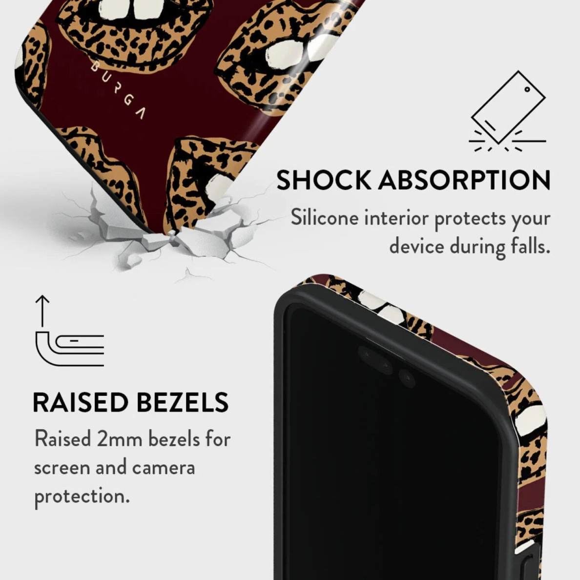 iPhone 15 PRO Magsafe Wild Card Tough BURGA nugarėlė 3