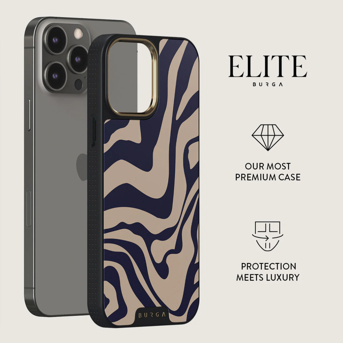iPhone 15 PRO MAX Elite Gold Magsafe Vigilant BURGA nugarėlė 3