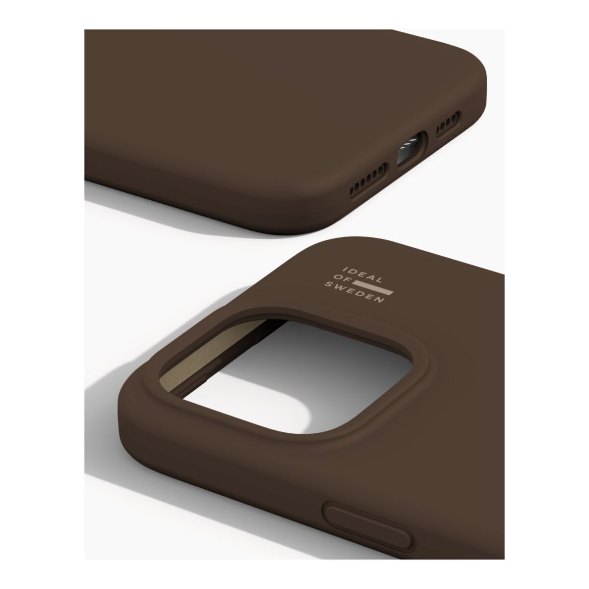 iPhone 15 PRO MAX iDeal Of Sweden nugarėlė MagSafe Silicone Mocha Mousse 2