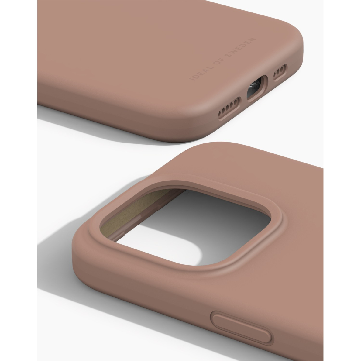 iPhone 15 PRO MAX iDeal Of Sweden nugarėlė Silicone Blush Pink 2