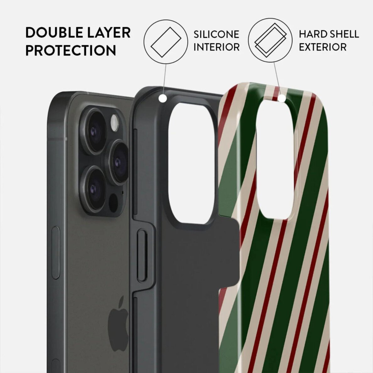 iPhone 15 PRO MAX MagSafe North Pole Tough BURGA nugarėlė 1