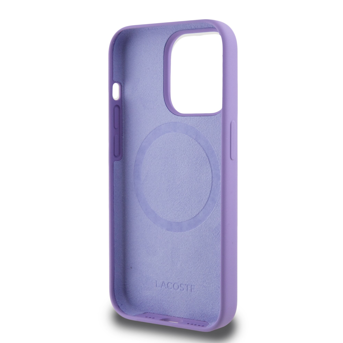 iPhone 15 PRO parme LACOSTE nugarėlė Silicone MagSafe 6