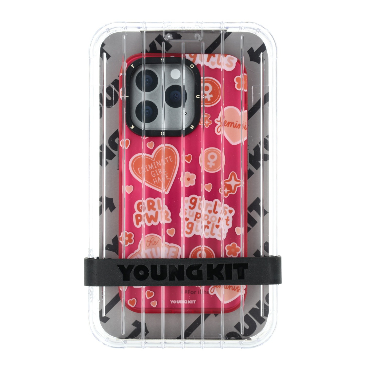 iPhone 15 PRO rose YOUNGKIT Sweet Language nugarėlė 1