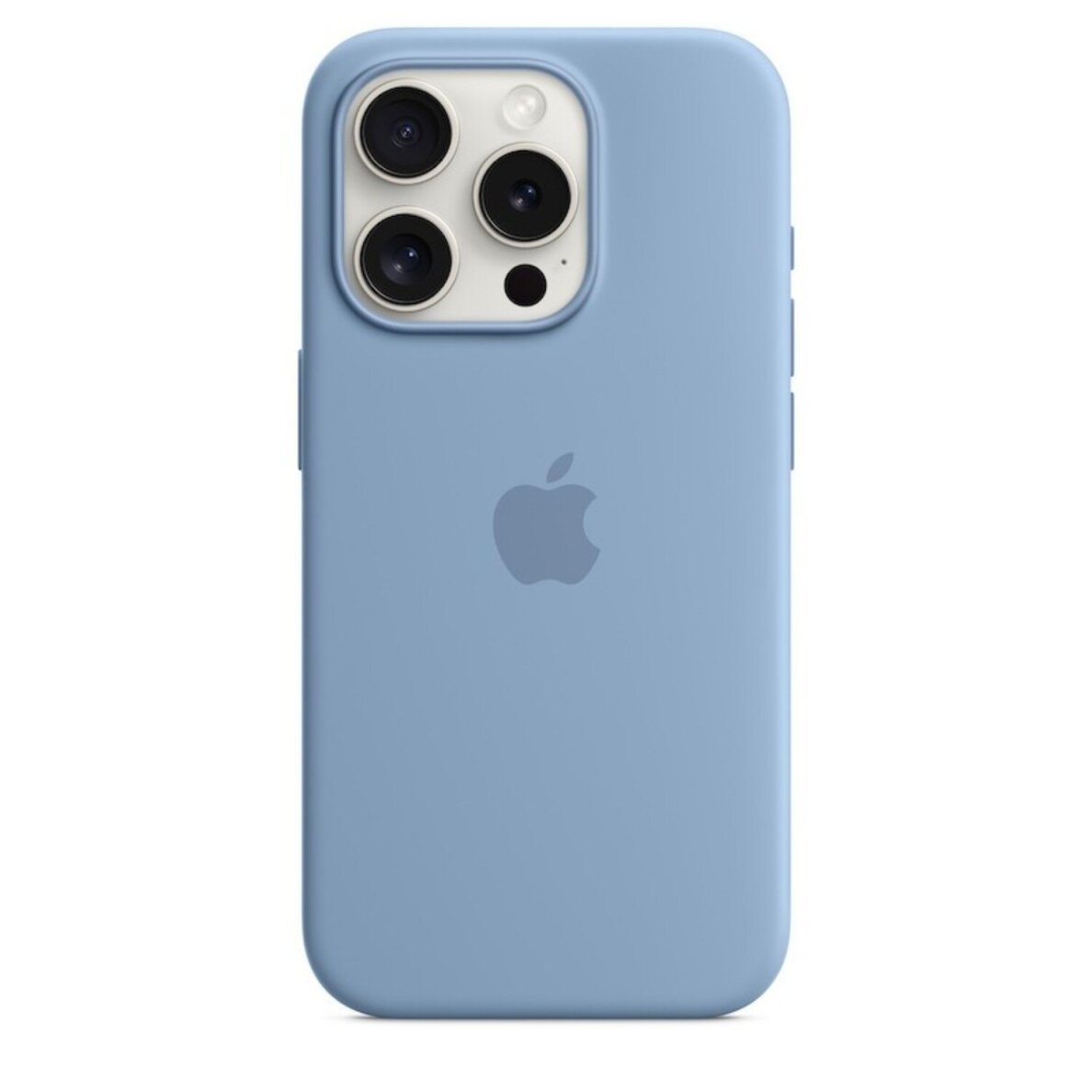 iPhone 15 PRO Winter Blue Original Silicone MagSafe nugarėlė MT1L3FE/A
