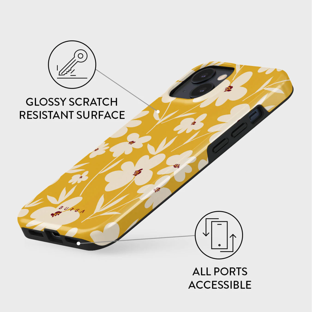 iPhone 15 / 14 / 13 Sunday Market Tough BURGA nugarėlė 1