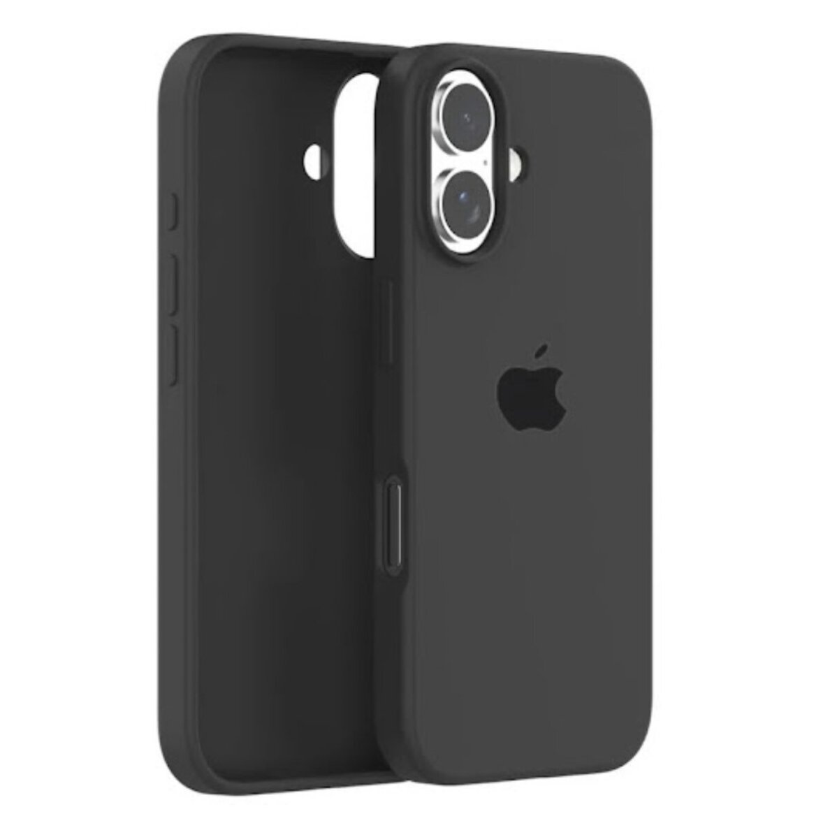 iPhone 16 Black Original Silicone MagSafe nugarėlė MYY13ZM/A 1