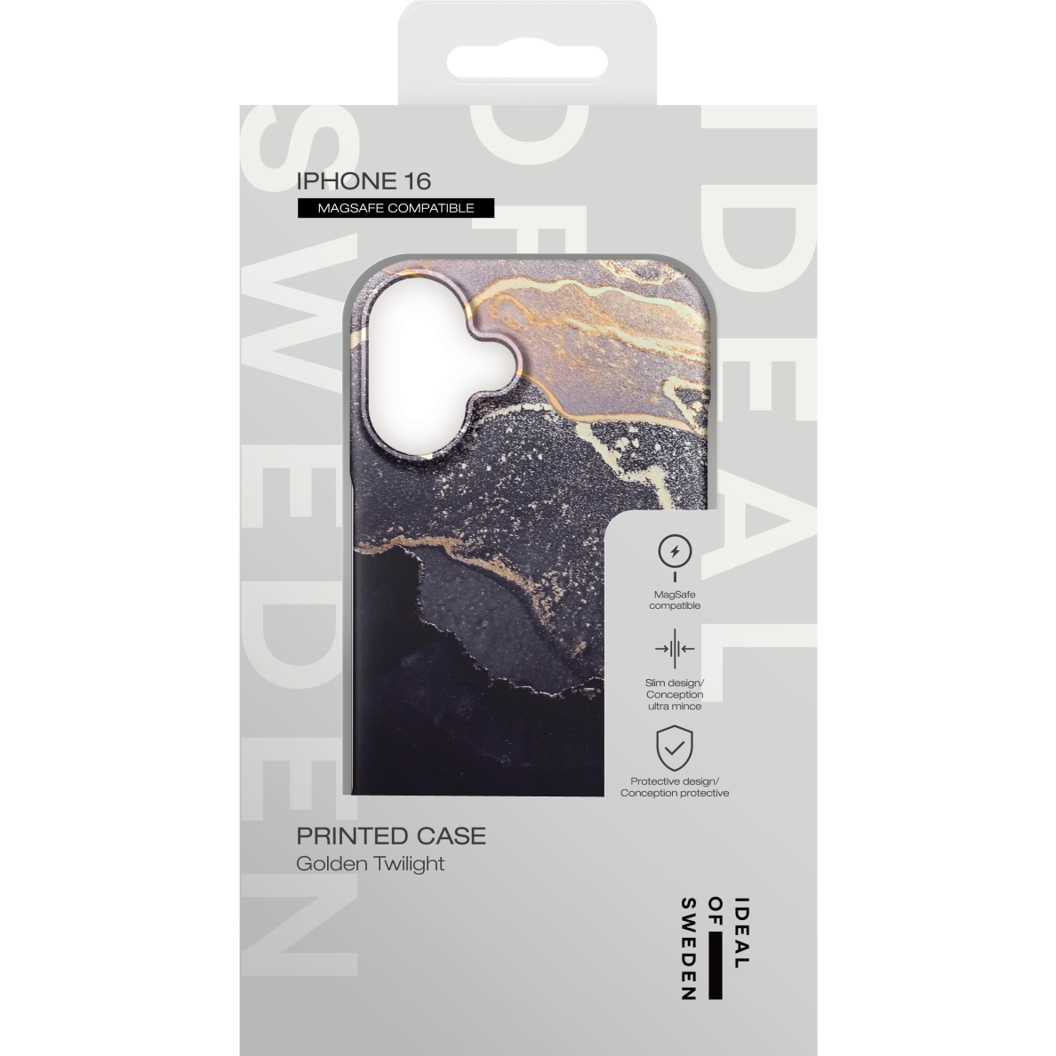 iPhone 16 Deal Of Sweden nugarėlė MagSafe Golden Twilight Marble 3