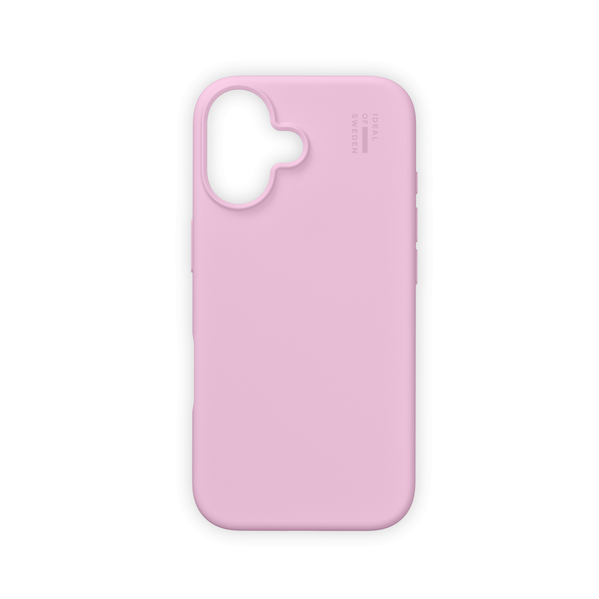 iPhone 16 iDeal Of Sweden nugarėlė MagSafe Silicone Bubblegum Pink