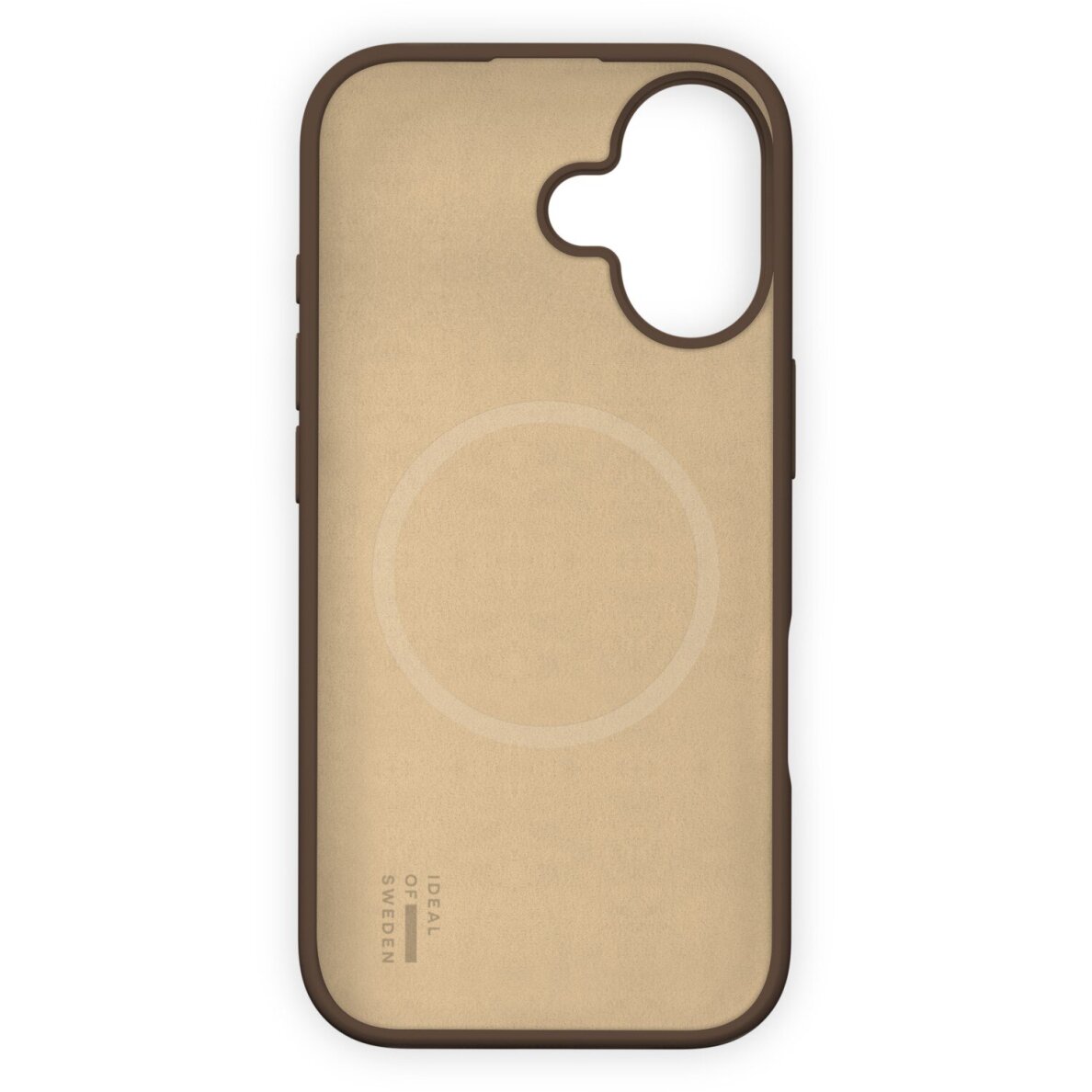 iPhone 16 iDeal Of Sweden nugarėlė MagSafe Silicone Mocha Mousse 1