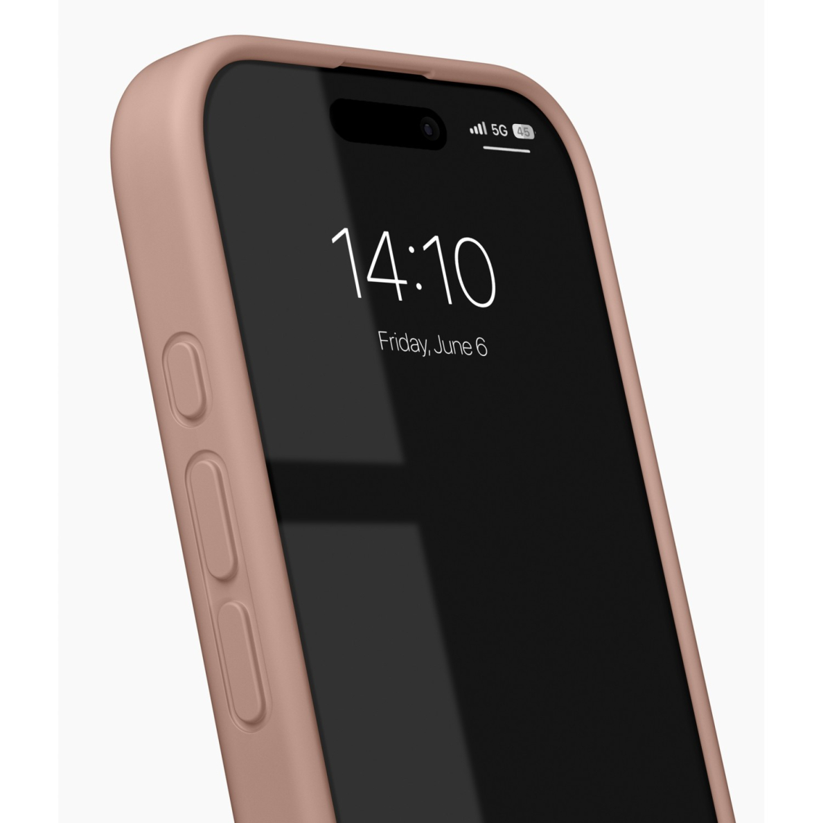 iPhone 16 iDeal Of Sweden nugarėlė Silicone Blush Pink 1