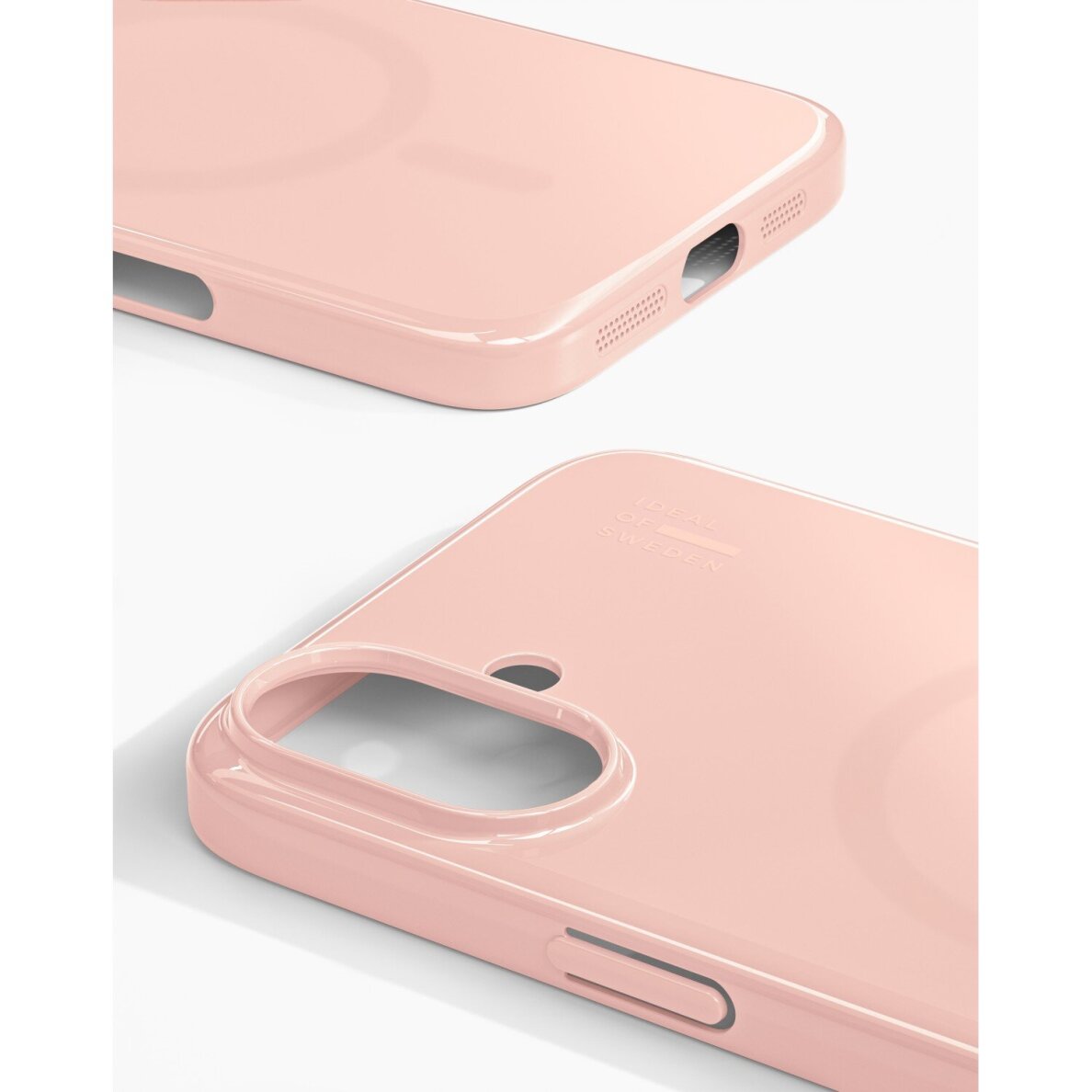 iPhone 16 iDeal Of Sweden Slim MagSafe Glossy Blush Pink nugarėlė 1