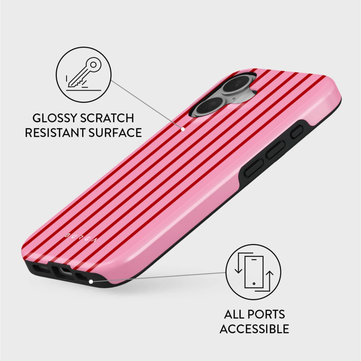 iPhone 16 Magsafe Favorite Bikini Tough BURGA nugarėlė 2