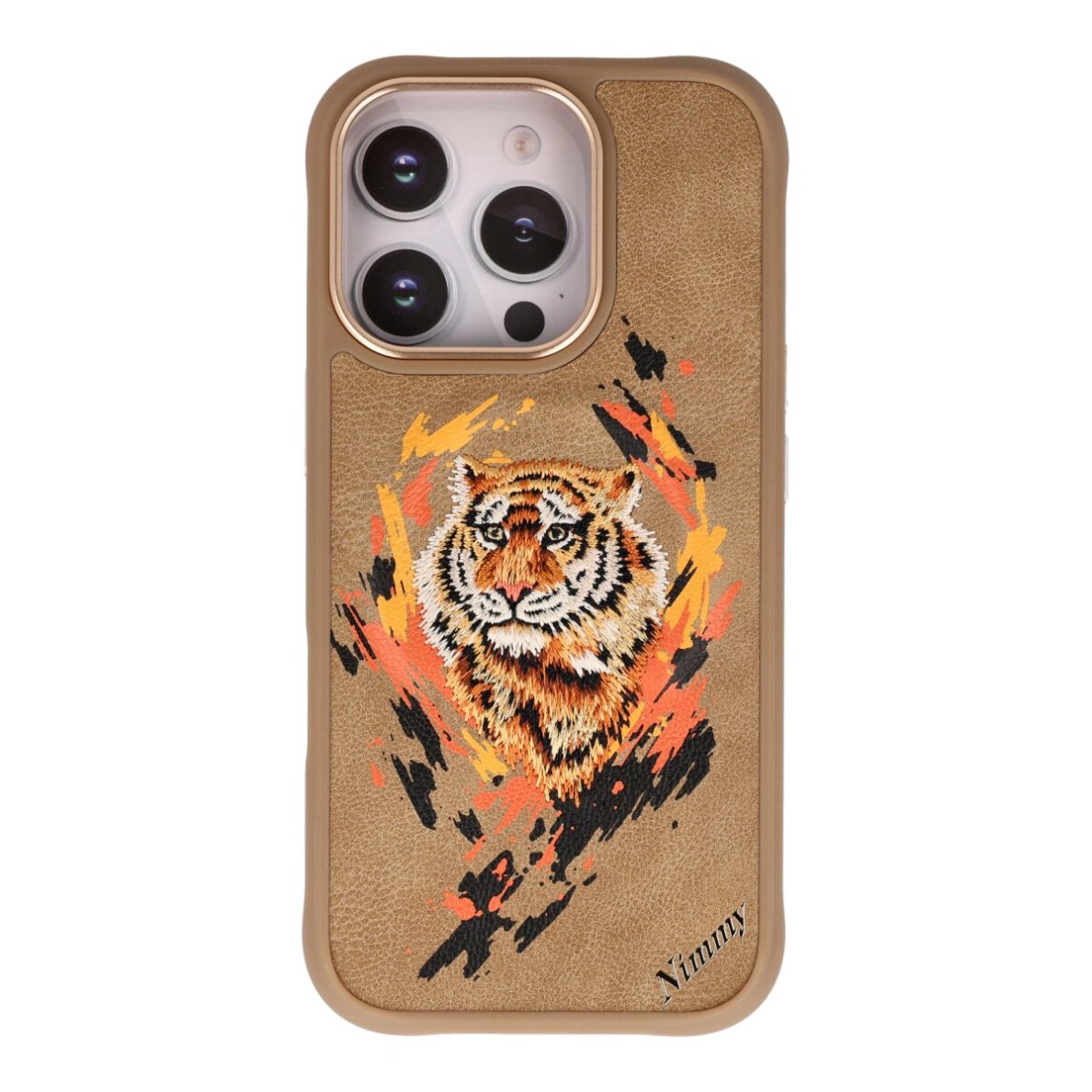 iPhone 16 PRO beige NIMMY MagSafe Tiger 2.0 nugarėlė iPhone 16 PRO beige NIMMY MagSafe Tiger 2.0 nugarėlė