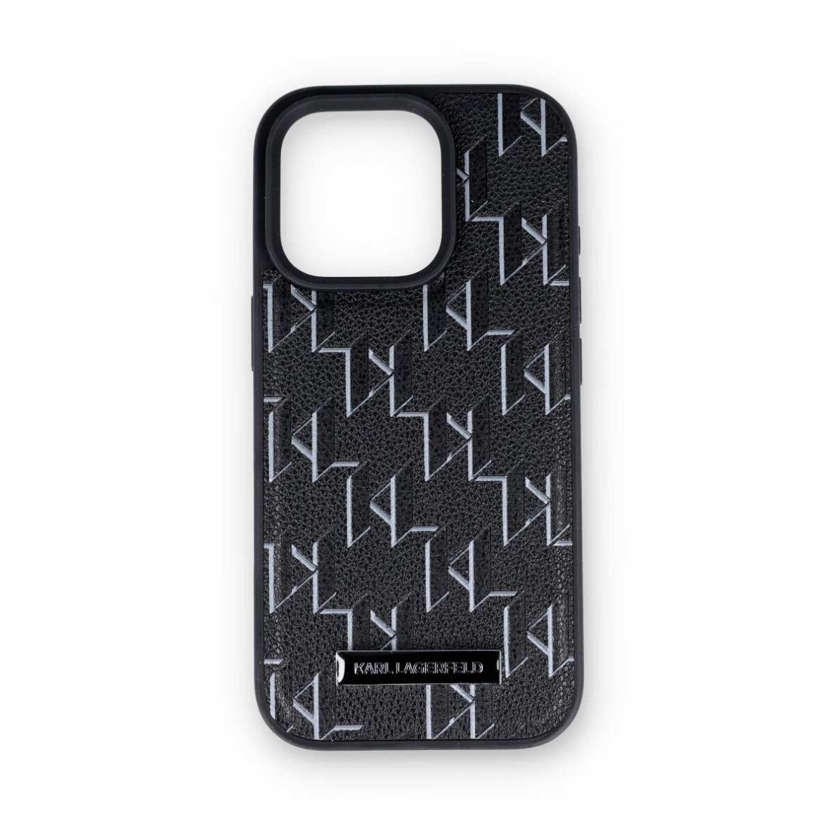 iPhone 16 PRO black Magsafe PU Hot Stamp KARL LAGERFELD nugarėlė 8