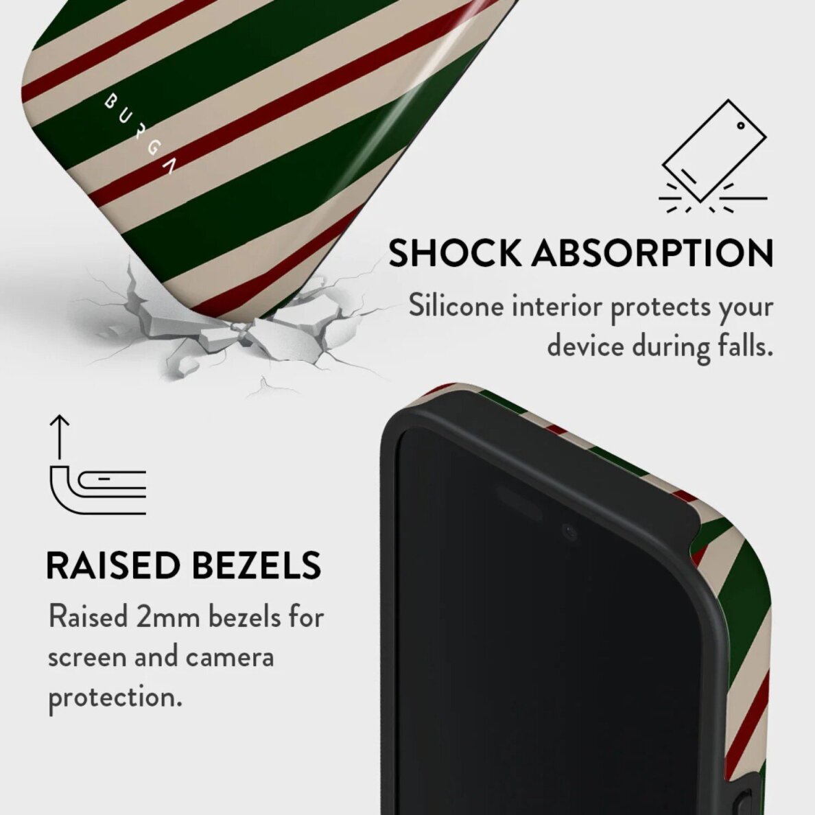 iPhone 16 PRO MagSafe North Pole Tough BURGA nugarėlė 1