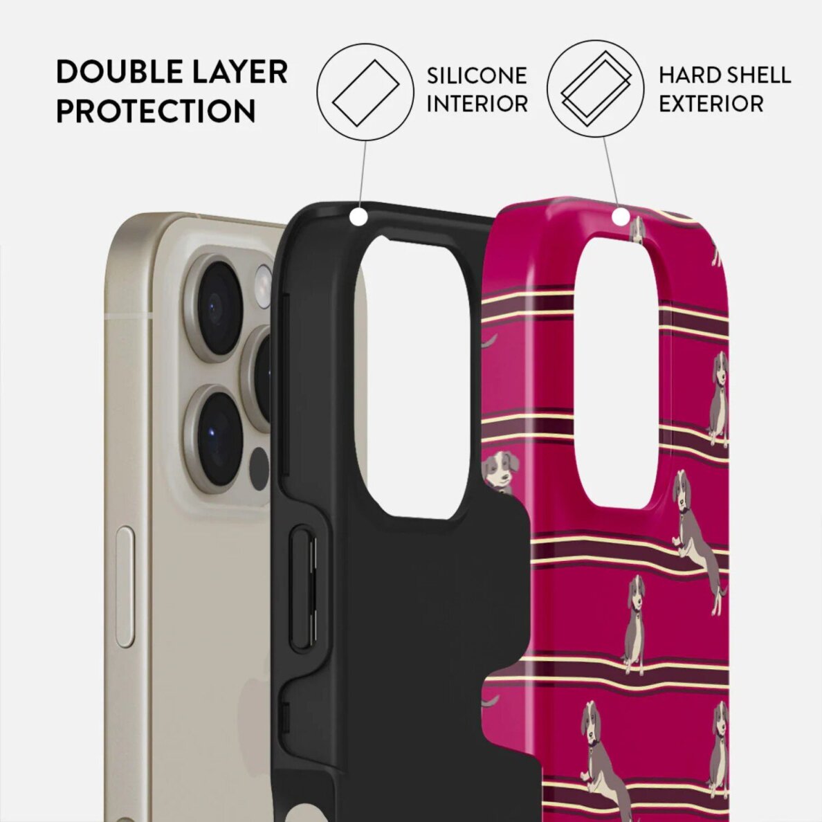 iPhone 16 PRO MagSafe On Hold Tough BURGA nugarėlė 1