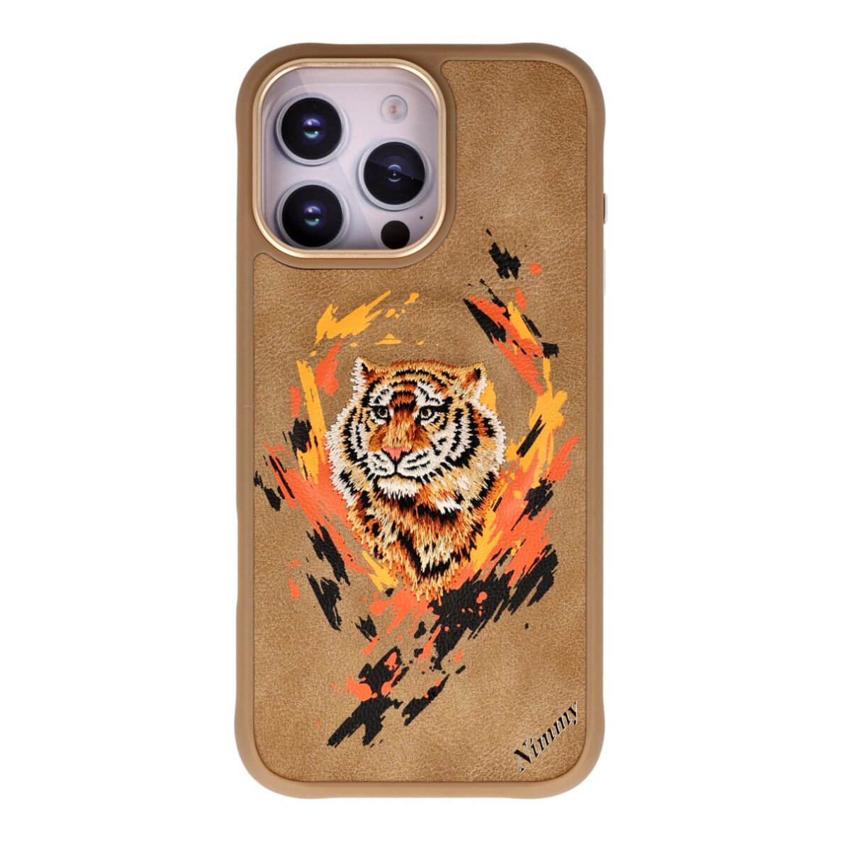 iPhone 16 PRO MAX beige NIMMY MagSafe Tiger 2.0 nugarėlė iPhone 16 PRO MAX beige NIMMY MagSafe Tiger 2.0 nugarėlė