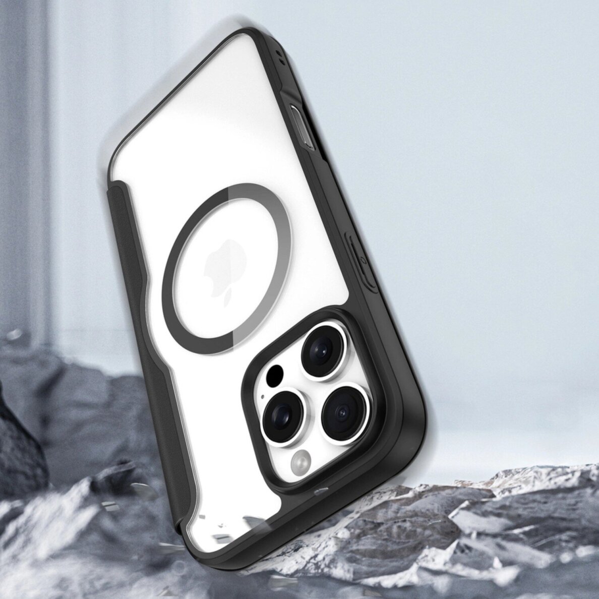 iPhone 16 PRO MAX black DUX DUCIS Mag Skin X PRO dėklas 3