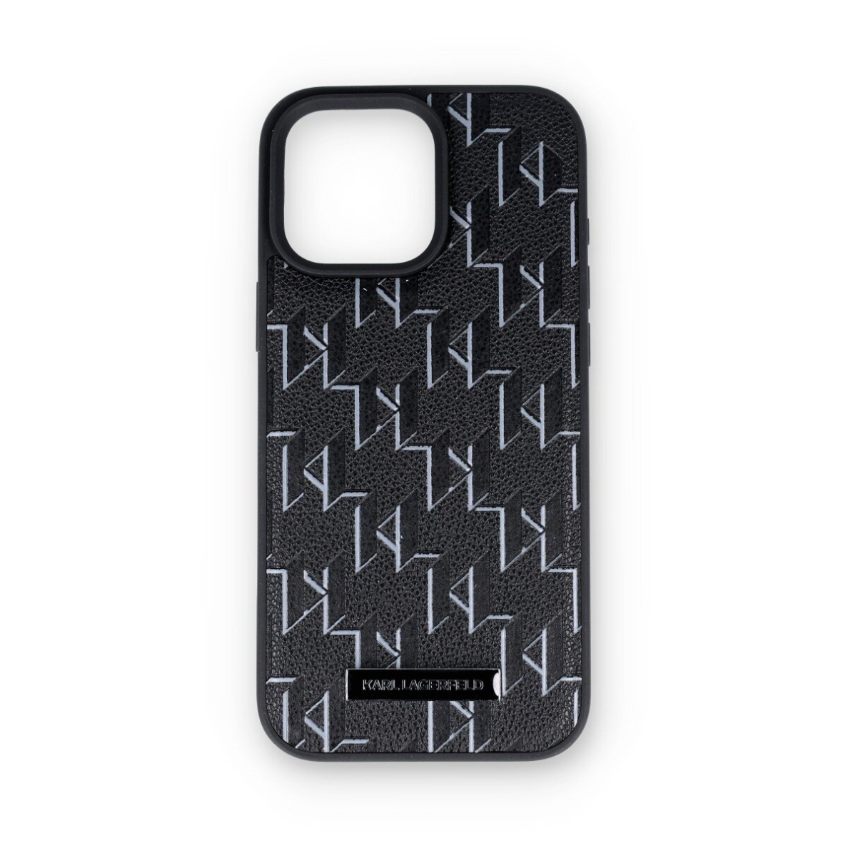 iPhone 16 PRO MAX black Magsafe PU Hot Stamp KARL LAGERFELD nugarėlė 8