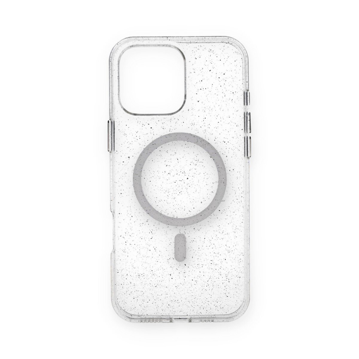iPhone 16 PRO MAX clear Glitter MagSafe Mr. Monkey nugarėlė