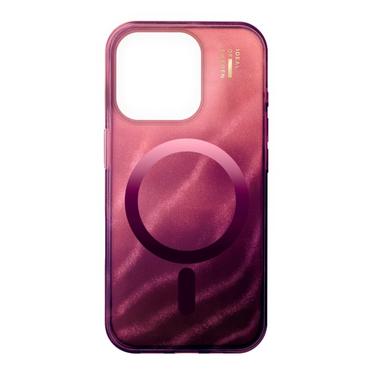 iPhone 16 PRO MAX iDeal Of Sweden Clear Cherry Lacquer MagSafe nugarėlė