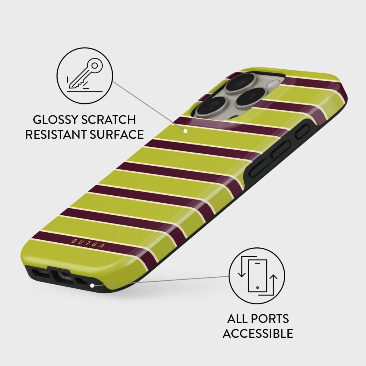 iPhone 16 PRO MAX MagSafe Overtime Tough BURGA nugarėlė 3