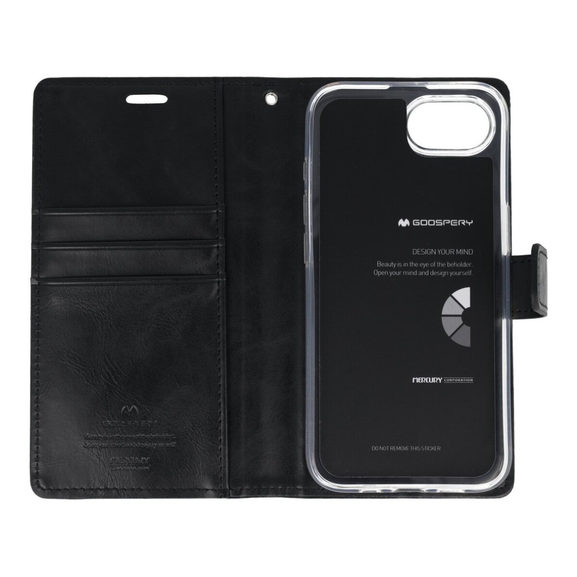 iPhone 16e black MERCURY BLUE MOON2 dėklas 2