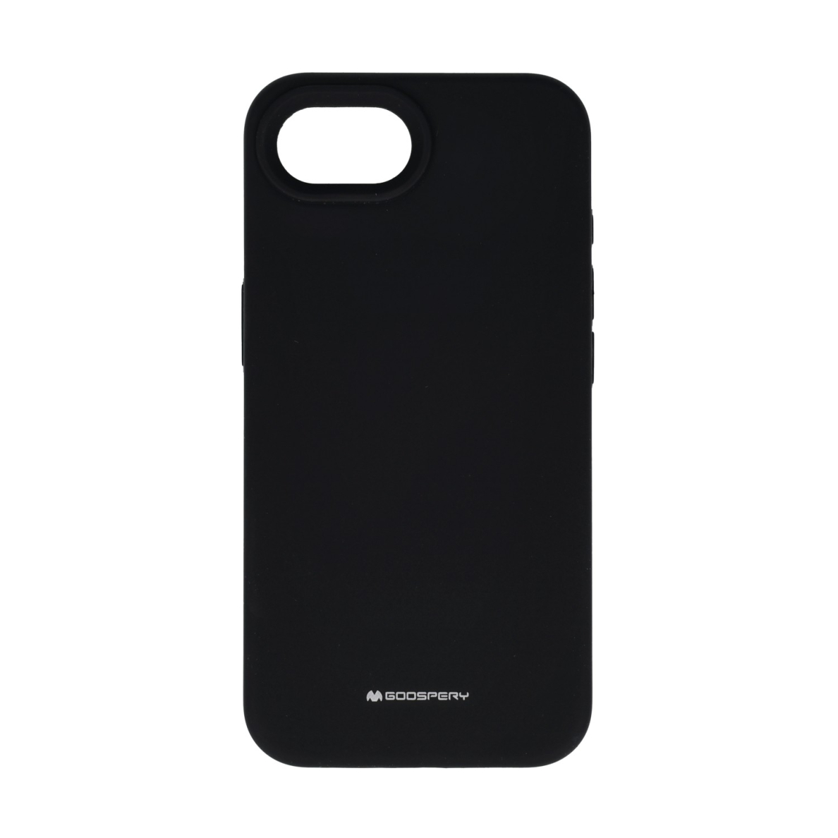 iPhone 16e black MERCURY SILICONE nugarėlė