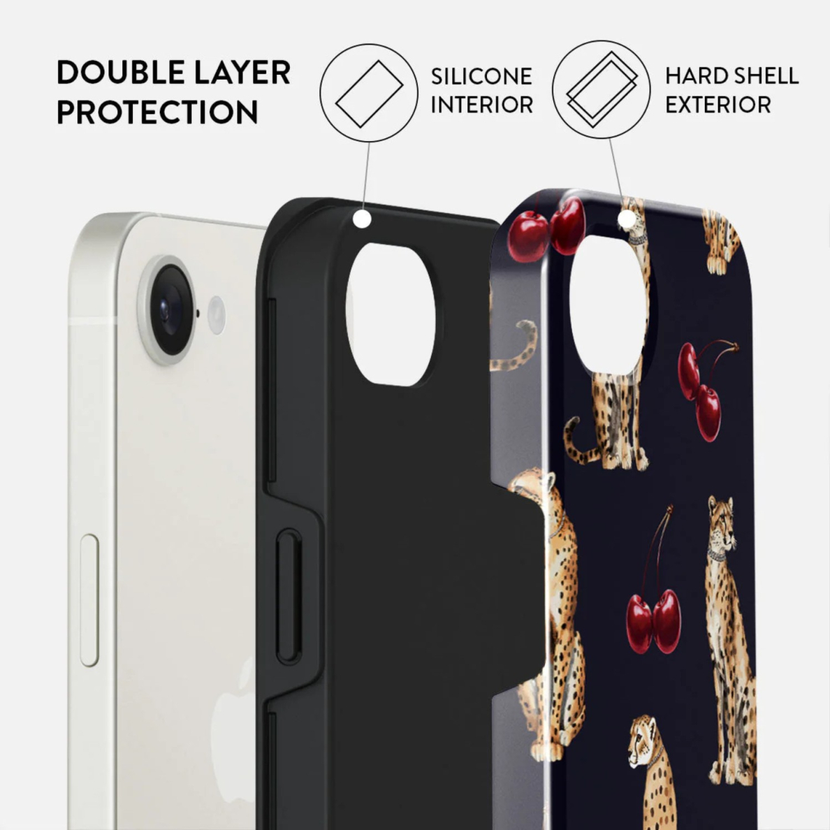 iPhone 16e Magsafe Cougar Tough BURGA nugarėlė 1