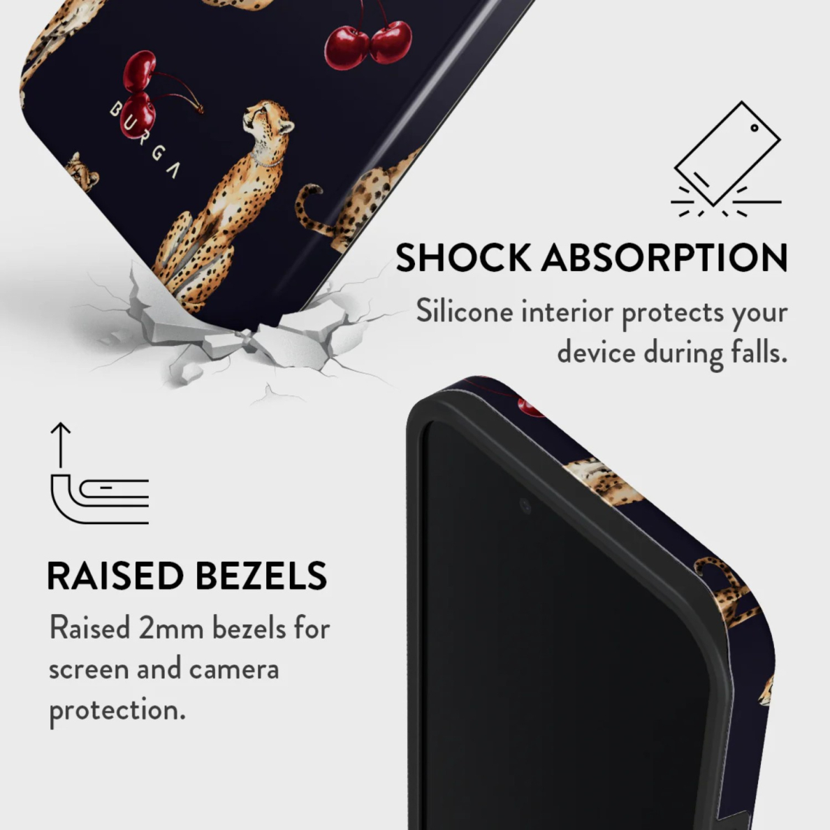 iPhone 16e Magsafe Cougar Tough BURGA nugarėlė 3