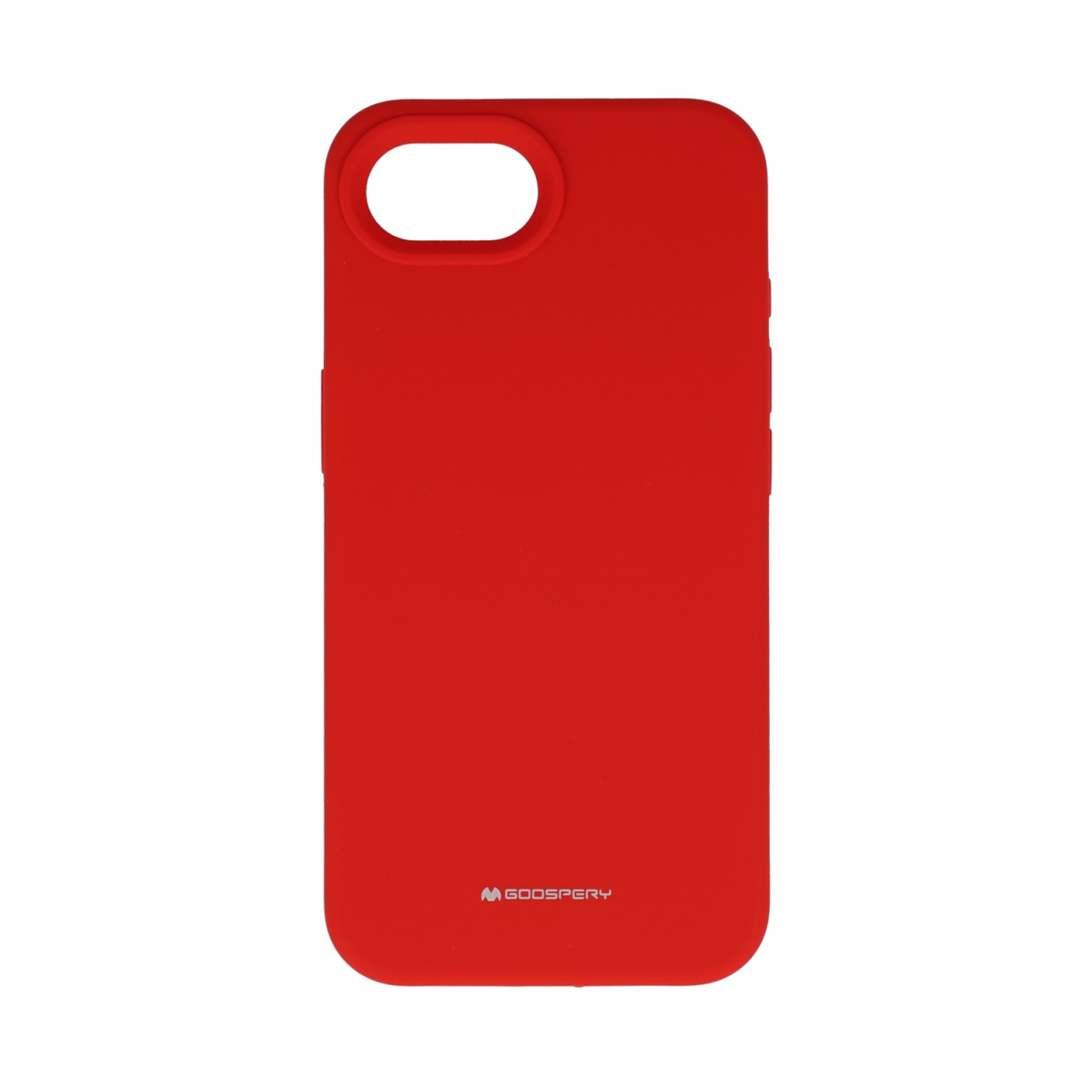 iPhone 16e red MERCURY SILICONE nugarėlė