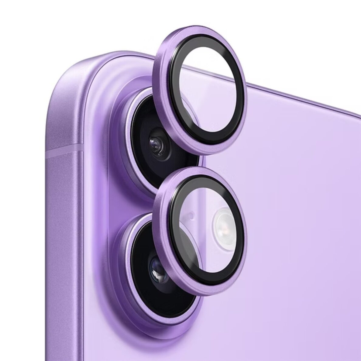 iPhone 17 apsauginis purple Mr. Monkey galinės kameros stiklas