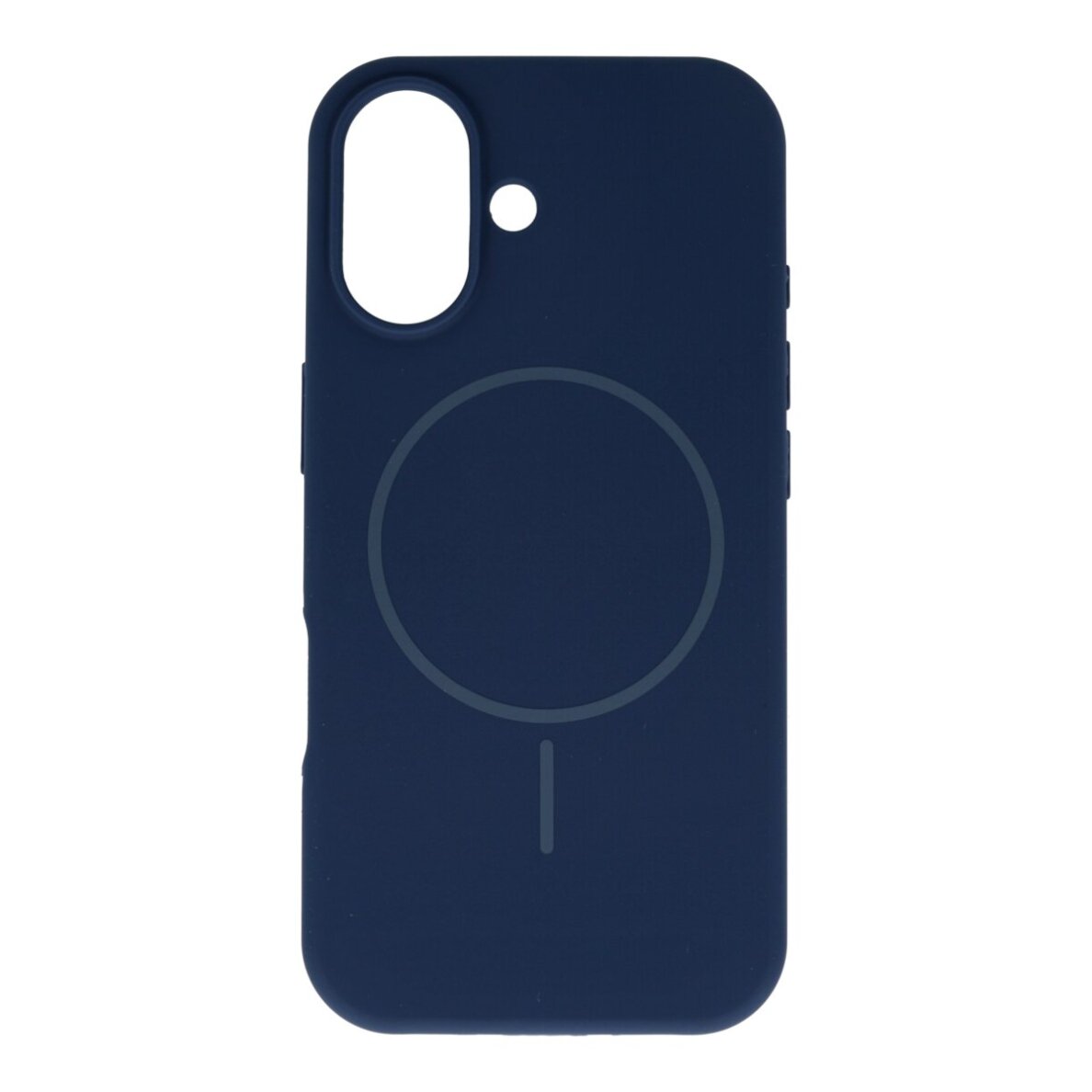 iPhone 17 dark blue SLIM SILICONE MagSafe nugarėlė