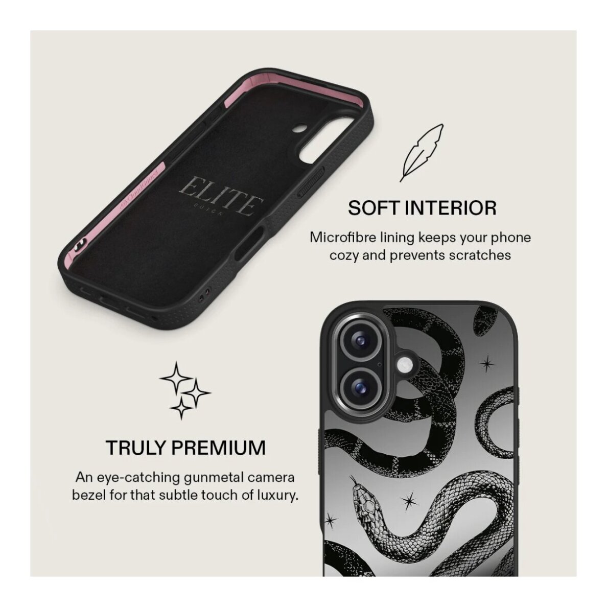 iPhone 17 Elite Mirror Gunmetal MagSafe Poison BURGA nugarėlė 7 iPhone 17 Elite Mirror Gunmetal MagSafe Poison BURGA nugarėlė 7