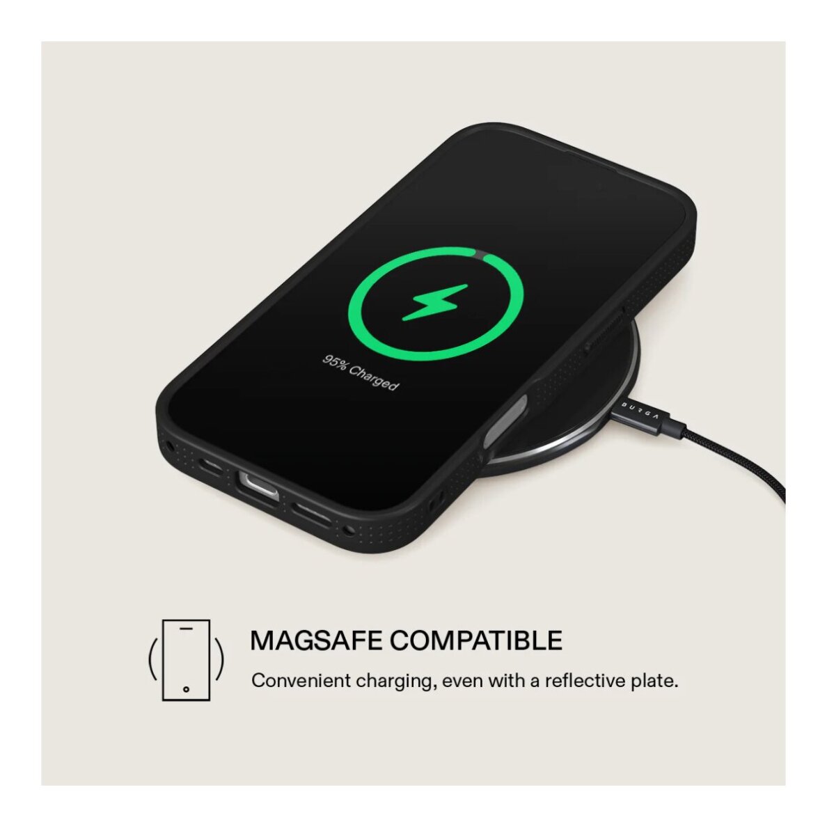 iPhone 17 Elite Mirror Gunmetal MagSafe Poison BURGA nugarėlė 2 iPhone 17 Elite Mirror Gunmetal MagSafe Poison BURGA nugarėlė 2