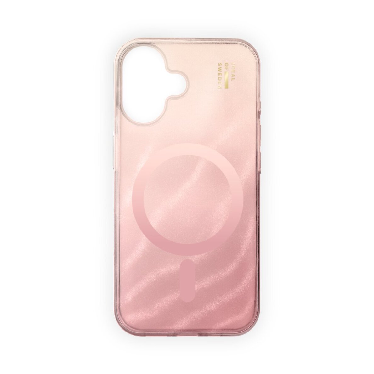 iPhone 17 iDeal Of Sweden Clear Rose Blush MagSafe nugarėlė
