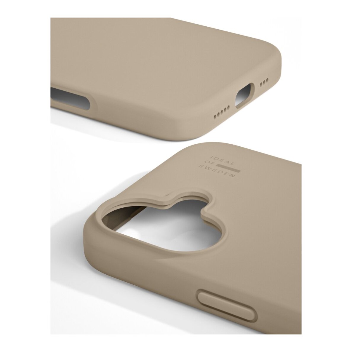 iPhone 17 iDeal Of Sweden Silicone MagSafe Beige nugarėlė 2
