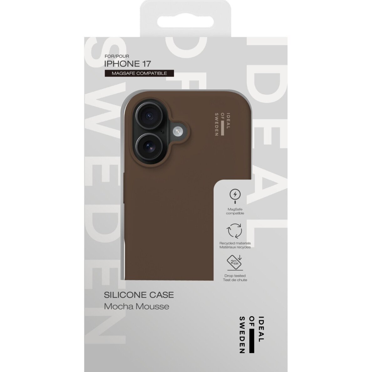 iPhone 17 iDeal Of Sweden Silicone MagSafe Mocha Mousse nugarėlė 4 iPhone 17 iDeal Of Sweden Silicone MagSafe Mocha Mousse nugarėlė 4