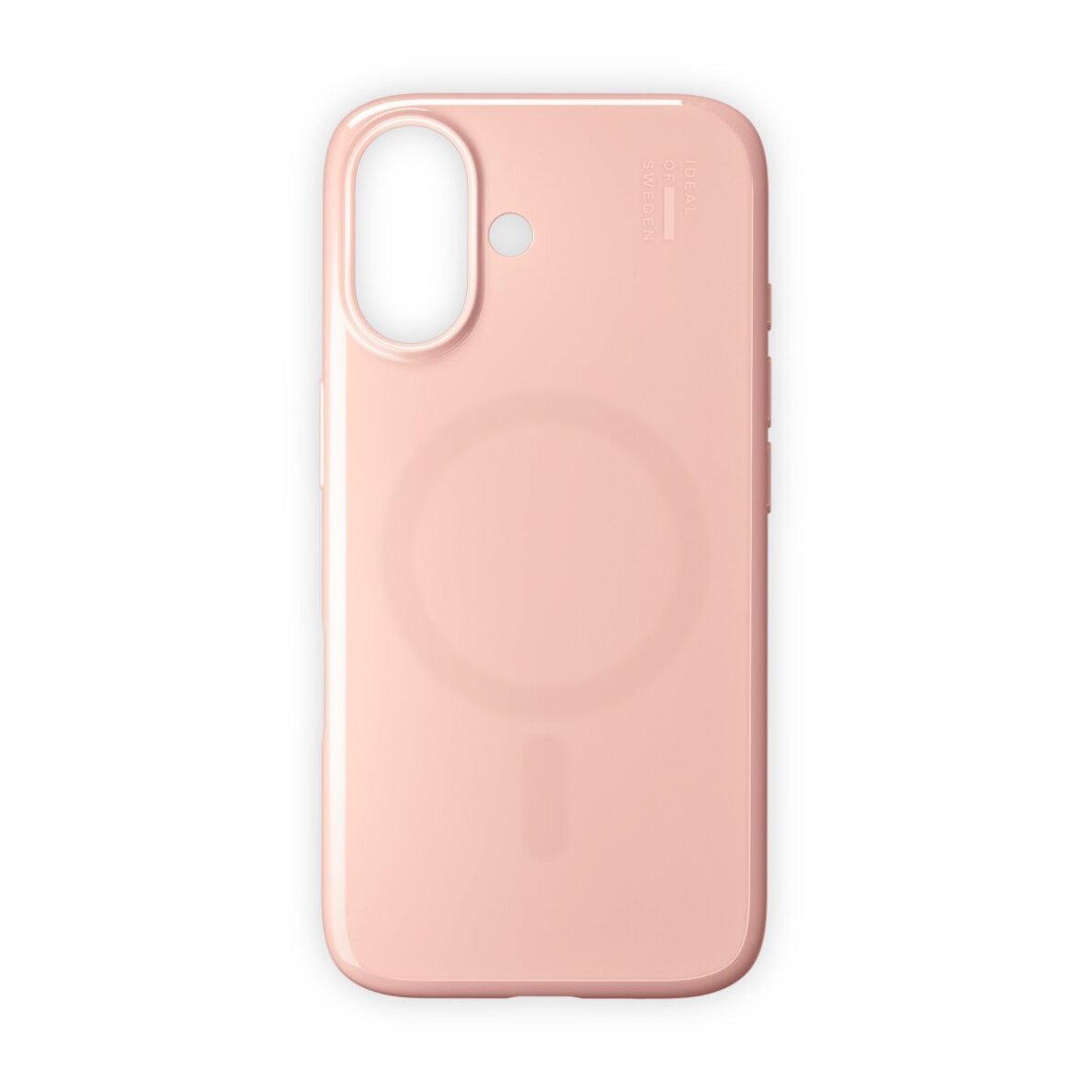 iPhone 17 iDeal Of Sweden Slim MagSafe Glossy Blush Pink nugarėlė