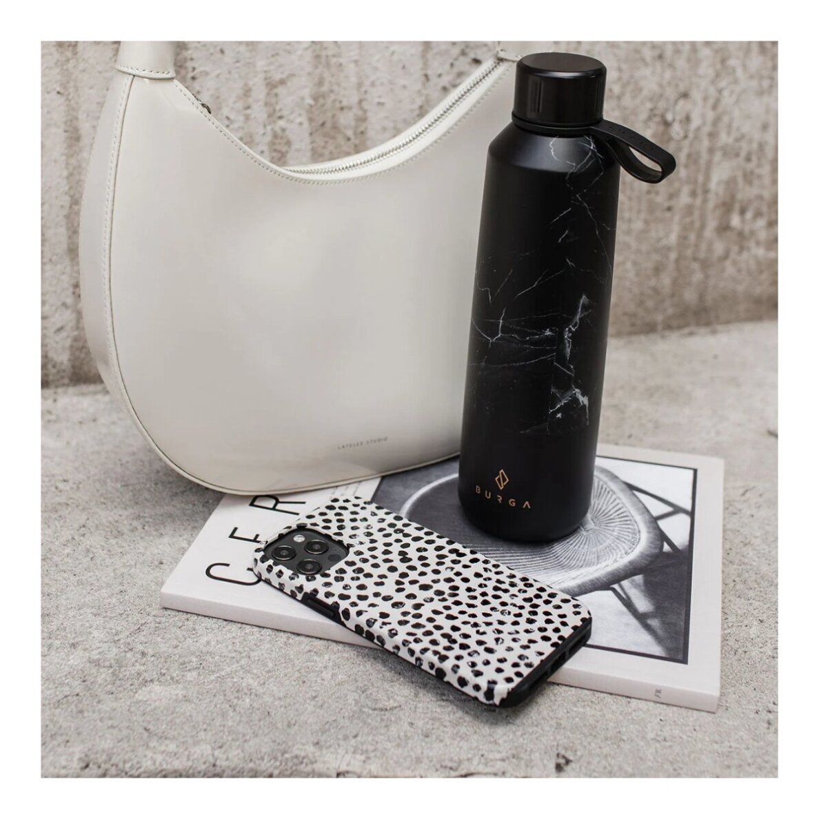 iPhone 17 MagSafe Almond Latte Tough BURGA nugarėlė 5