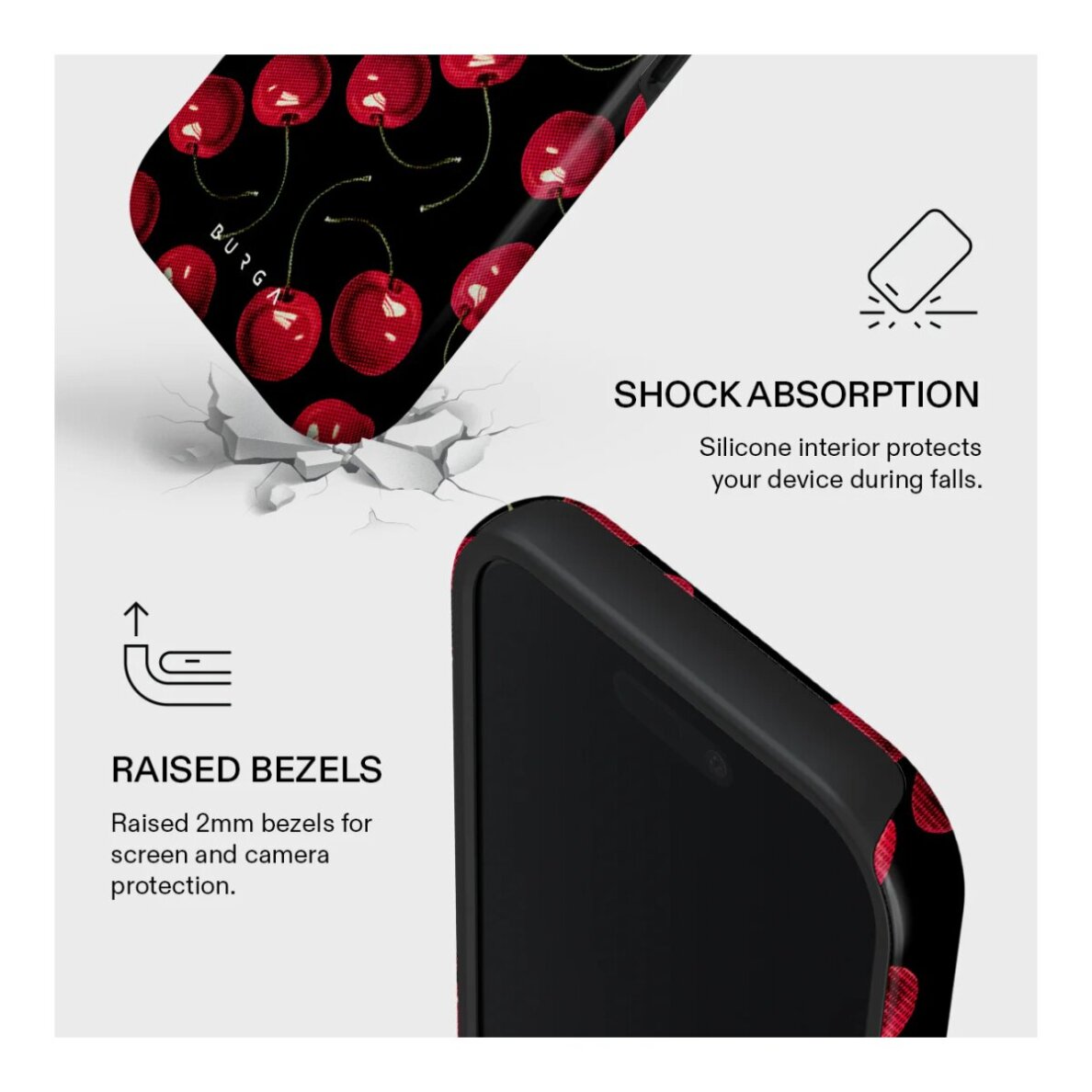 iPhone 17 MagSafe Cherrybomb Tough BURGA nugarėlė 2