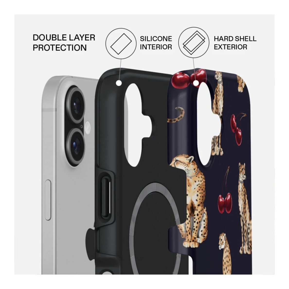 iPhone 17 MagSafe Cougar Tough BURGA nugarėlė 1