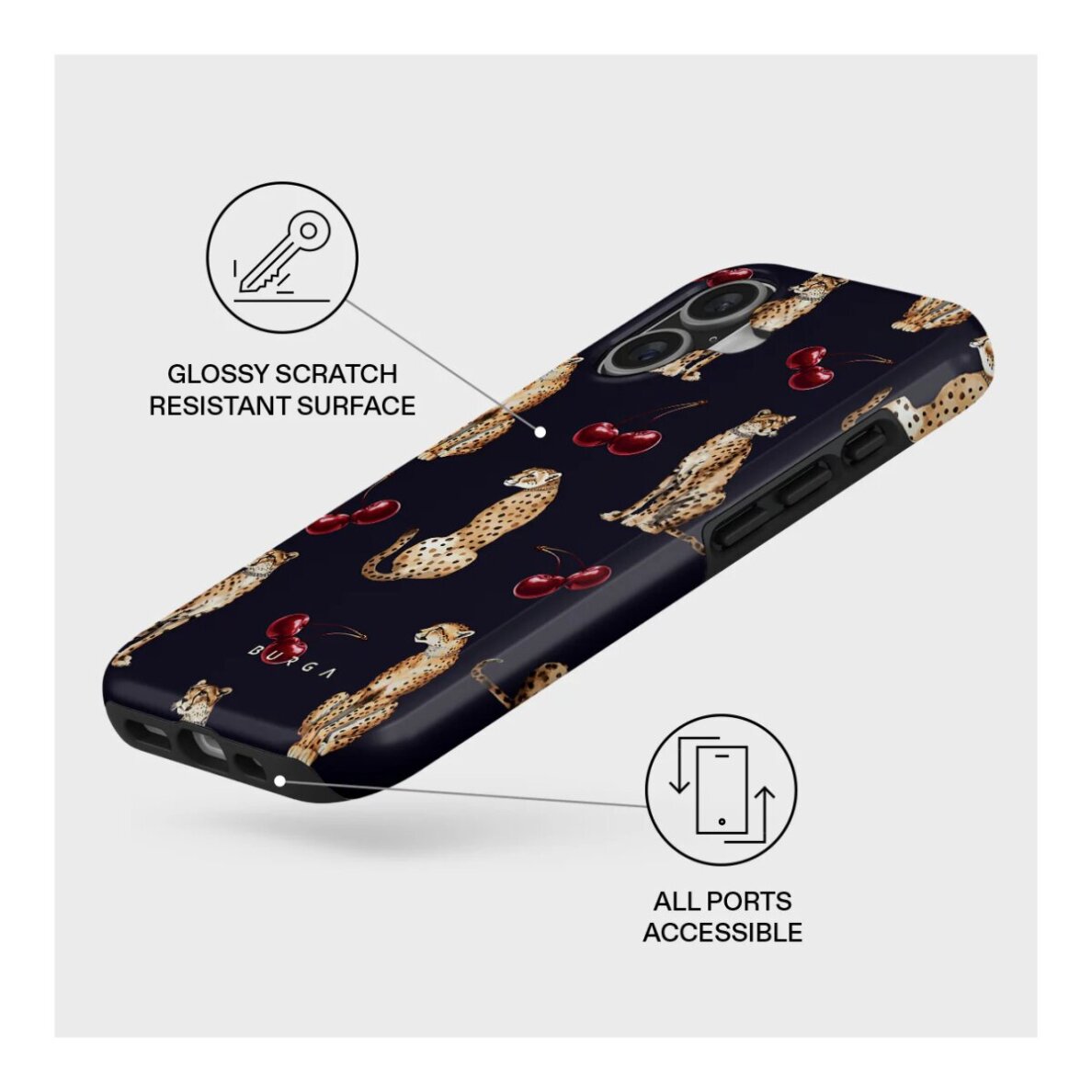 iPhone 17 MagSafe Cougar Tough BURGA nugarėlė 3